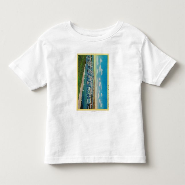 T-shirt Pour Les Tous Petits Flotte de pêche chez AnchorMonterey, CA (Devant)