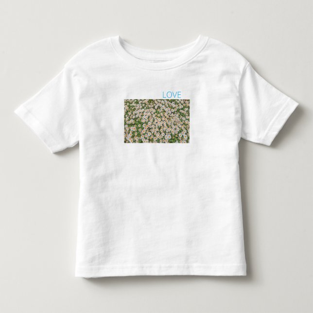 T-shirt Pour Les Tous Petits flower (Devant)