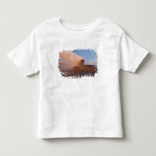 T-shirt Pour Les Tous Petits Fly Geyser avec la chaîne de Granit enneigée
