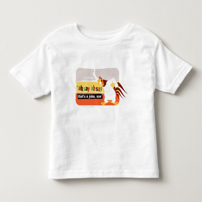 T-shirt Pour Les Tous Petits Foghorn C'est une blague, Fils (Devant)