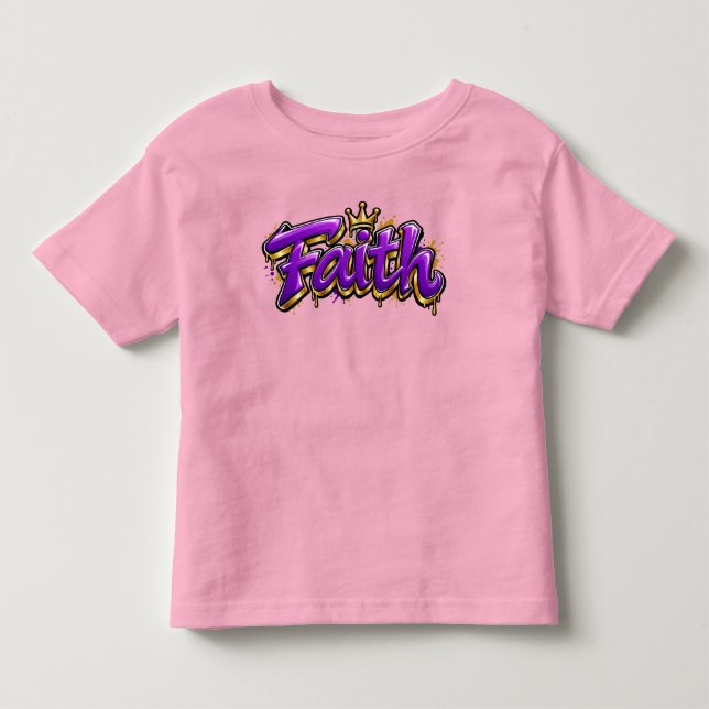 T-shirt Pour Les Tous Petits Foi  (Devant)