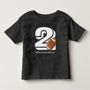 T-shirt Pour Les Tous Petits Football 2 ans, 2e anniversaire Ventilateur sporti