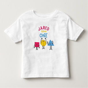 T-shirt Pour Les Tous Petits Formes mignonnes Première fête d'anniversaire