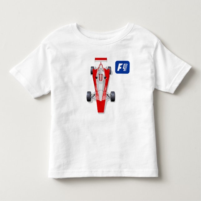T-shirt Pour Les Tous Petits Formula 1 race car (Devant)