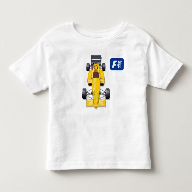 T-shirt Pour Les Tous Petits Formula 1 race car (Devant)