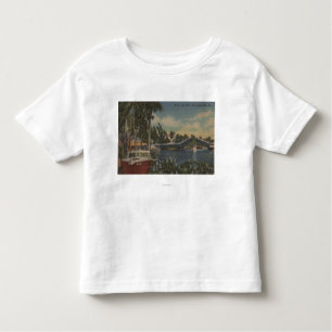 T-shirt Pour Les Tous Petits Fort Lauderdale, FL - nouvelle vue et pont-levis