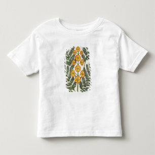 T-shirt Pour Les Tous Petits Fougère avec les fleurs jaunes