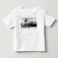 Fourchettes, rue SceneForks, WA de WashingtonA