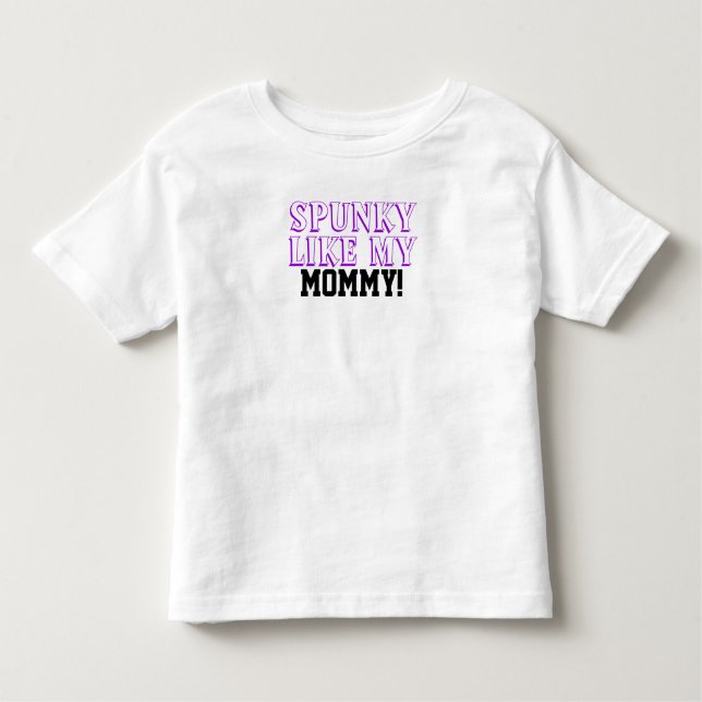 T-shirt Pour Les Tous Petits Foutaise Comme Ma Chemise Maman Enfants (Devant)