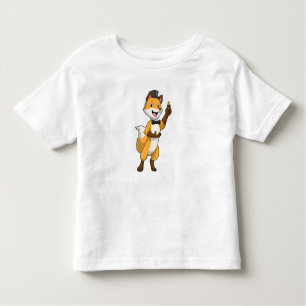 T-shirt Pour Les Tous Petits Fox en Groom avec anneau Mariage