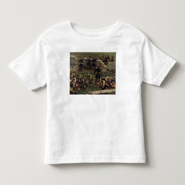 T-shirt Pour Les Tous Petits Fragment du panorama (Devant)