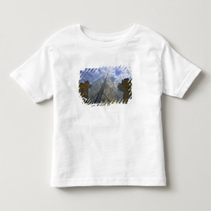 T-shirt Pour Les Tous Petits France, Paris. Les nuages se reflètent sur le Louv