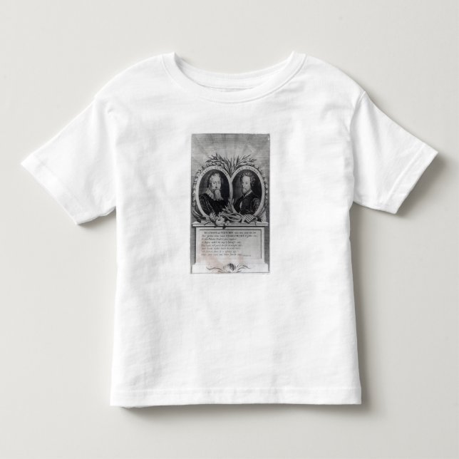T-shirt Pour Les Tous Petits Francis Beaumont et John Fletcher (Devant)