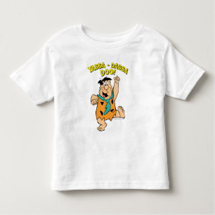 T-shirt Pour Les Tous Petits Fred Flintstone Yabba-Dabba Doo !