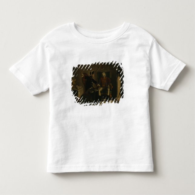 T-shirt Pour Les Tous Petits Frederick II et General von Ziethen (Devant)
