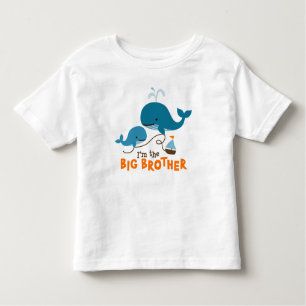 T-shirt Pour Les Tous Petits Frère - baleine de mod