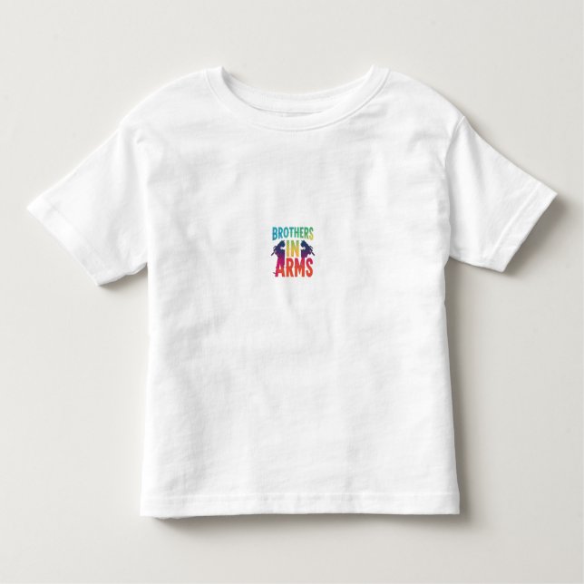 T-SHIRT POUR LES TOUS PETITS FRÈRES EN ARMES (Devant)