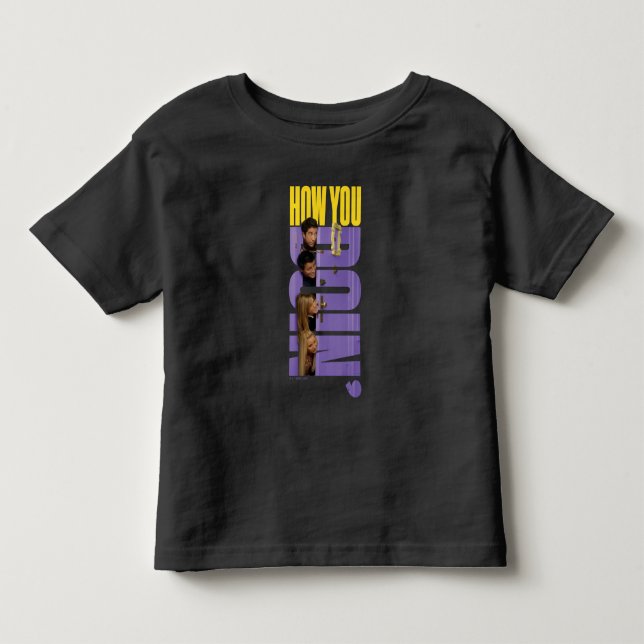 T-shirt Pour Les Tous Petits FRIENDS™ | Comment vas-tu ? (Devant)