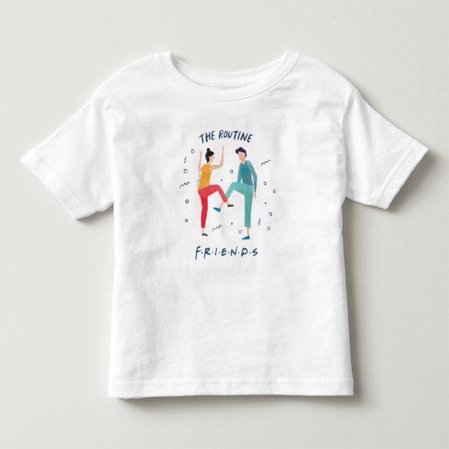 T-shirt Pour Les Tous Petits FRIENDS™ | La Routine (Devant)