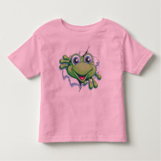 T-shirt Pour Les Tous Petits frog_popping_big