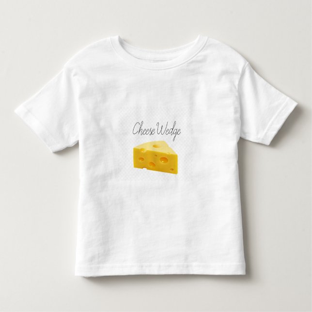 T-shirt Pour Les Tous Petits Fromage (Devant)