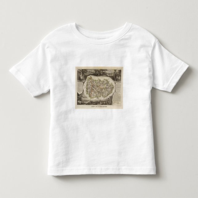 T-shirt Pour Les Tous Petits Frontières de secteur (Devant)