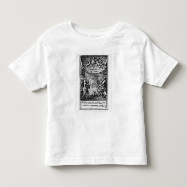 T-shirt Pour Les Tous Petits Frontispice de 'index Librorum Prohibitorum (Devant)