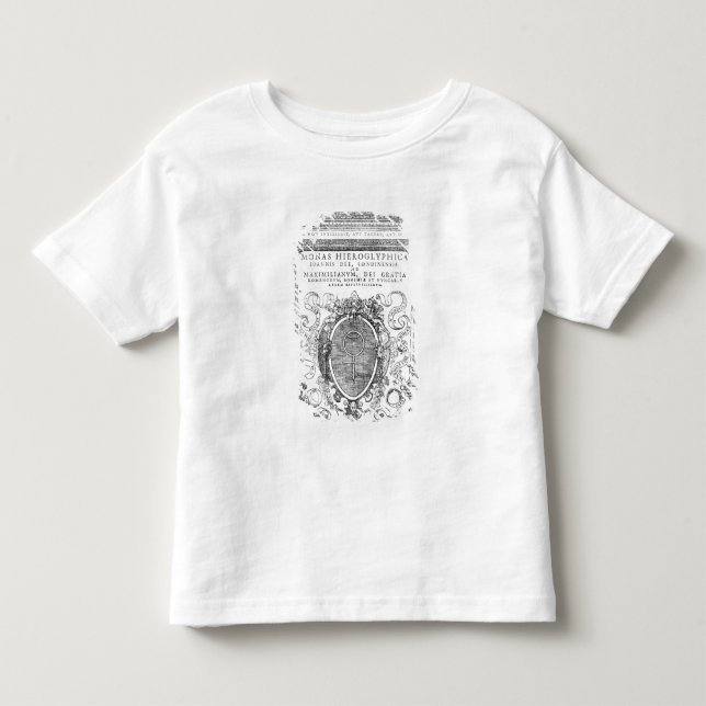 T-shirt Pour Les Tous Petits Frontispice de 'Monas Hieroglyphica (Devant)