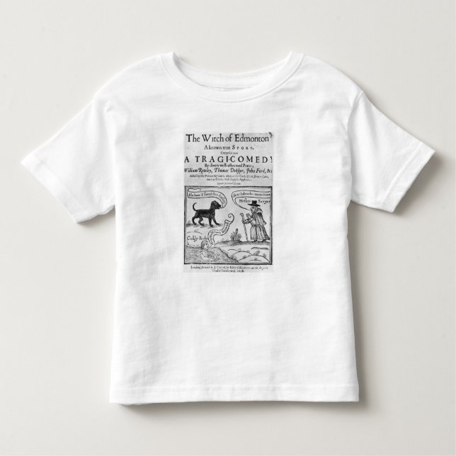 T-shirt Pour Les Tous Petits Frontispice "la sorcière d'Edmonton (Devant)