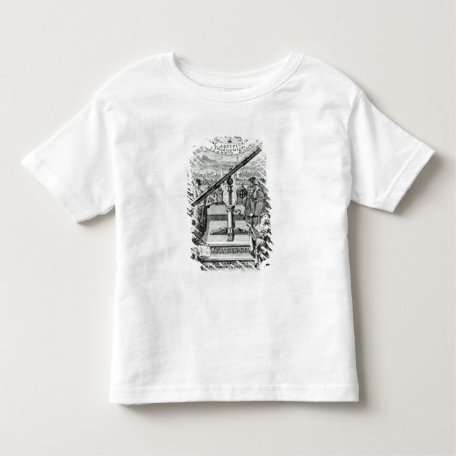 T-shirt Pour Les Tous Petits Frontispice 'Oculus Artificialis (Devant)