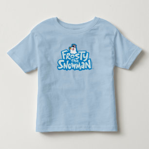 T-shirt Pour Les Tous Petits Frosty the Snowman™ Logo empilé gelé