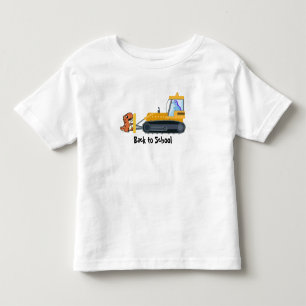 T-shirt Pour Les Tous Petits Fun DINO dinosaur tracteur Agritourisme École Enfa