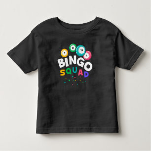 T-shirt Pour Les Tous Petits Funny Bingo Team Jeu Humour