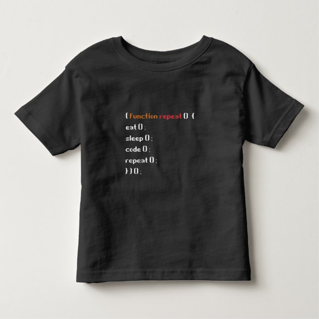 T-shirt Pour Les Tous Petits Funny Computer Science Coder Programmer, Fonction (Devant)