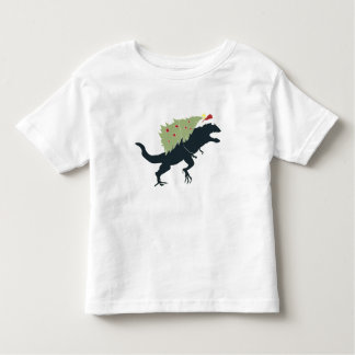 T-shirt Pour Les Tous Petits Funny Festive Dino Christmas
