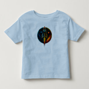 T-shirt Pour Les Tous Petits fusée