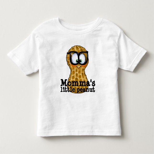 T-shirt Pour Les Tous Petits Futé peu d'arachide. PERSONNALISABLE ! (Devant)
