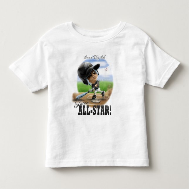 T-shirt Pour Les Tous Petits Futur All-Star Black (Devant)