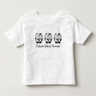 T-shirt Pour Les Tous Petits Futur Chemise Producteur Laitier