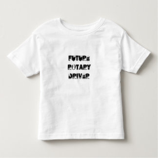 T-shirt Pour Les Tous Petits Futur conducteur rotatoire