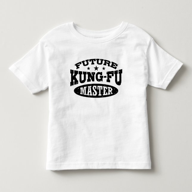 T-shirt Pour Les Tous Petits Futur Kung Fu Master (Devant)