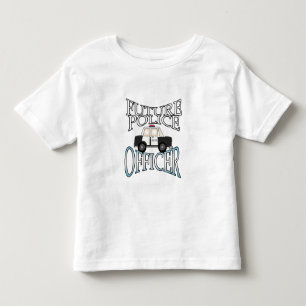 T-shirt Pour Les Tous Petits futur officier de police