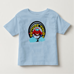 T-shirt Pour Les Tous Petits Futur pilote