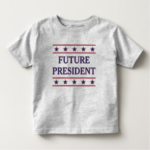 T-shirt Pour Les Tous Petits futur président
