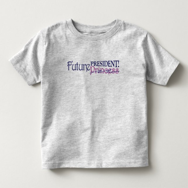 T-shirt Pour Les Tous Petits Futur président (Devant)