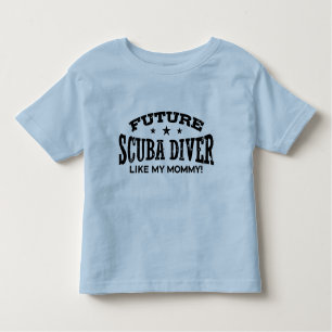 T-shirt Pour Les Tous Petits Futur Scuba Diver