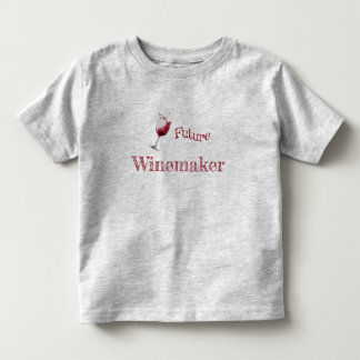 T-shirt Pour Les Tous Petits Futur vigneron Amusing amateur de vin Bébé