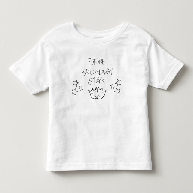T-shirt Pour Les Tous Petits Future Broadway Star (Devant)