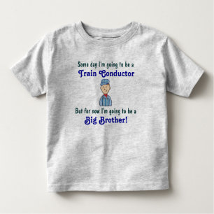 T-shirt Pour Les Tous Petits Future chemise de frère de conducteur de train
