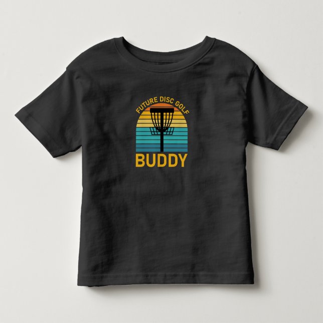 T-shirt Pour Les Tous Petits Future Disk Golf Buddy - Disque Volant - Frisbee (Devant)